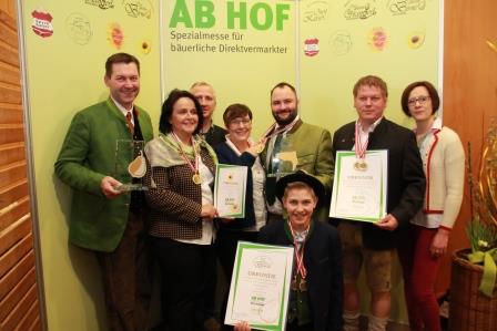 Hohe Auszeichnungen für Orndinger Betriebe bei AB HOF Messe